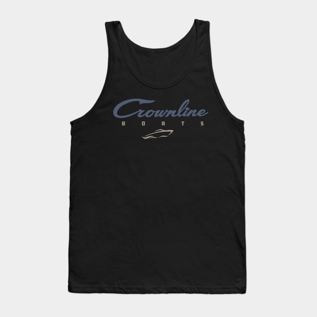 Crownline Boats Tank Top by Midcenturydave